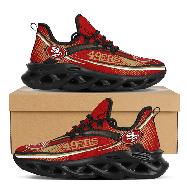 Women's San Francisco 49ers Flex Control Sneakers 0011